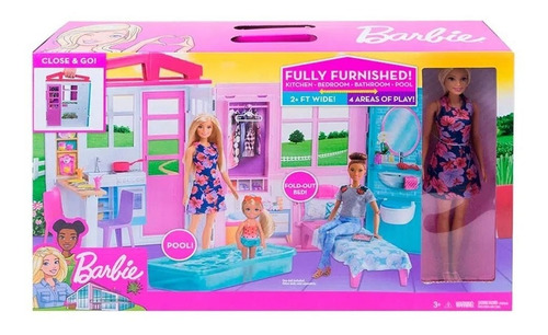 Casa Barbie Glam Con Muñeca Incluida... Envio Gratis