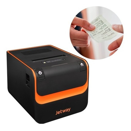 Impresora térmica Tanca Jetway JP800 con conexión Ethernet USB y puerto serie