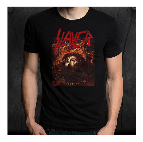 Remera Bandas Rock Slayer Repentless