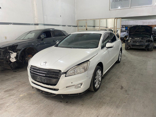 Peugeot 508 Feline 2013 En Marcha Y Andand Chocado Poloautos