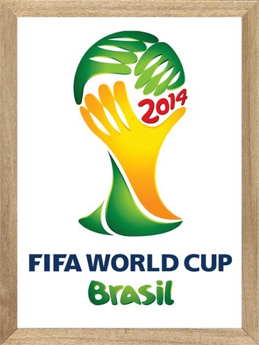 Mundial  Brasil 2014 Cuadro ,  Poster , Cartel          X144