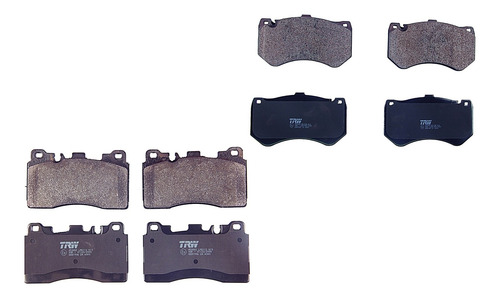 Jgo Balatas Bajos Metales E63 Amg S 14/16