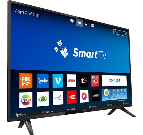 Smart Tv Philips Led 43 Full Hd 2 Usb 2 Hdmi Wi-fi 43pfg5813