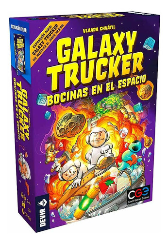 Galaxy Trucker Bocinas En El Espacio - Juego De Mesa - Devir