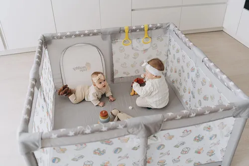 Playpen Nutty Toys Premium Para Bebés Y Niños Pequeños, Segu