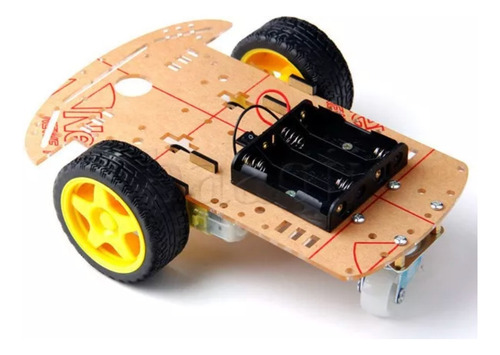 Carro Mini Robot Chasis Seguidor Sigue Lineas Arduinoo