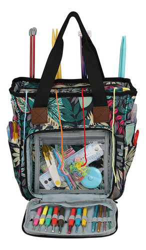 Bolsa De Hilo De Lana De Ganchillo Aguja De Coser Bolso De