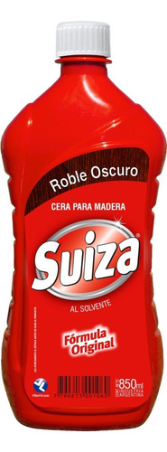 Cera Suiza Liquida Roble Oscuro X850ml X4u.