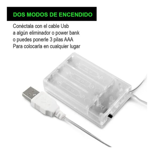 Luzes De Natal, Luzes De Corda Led