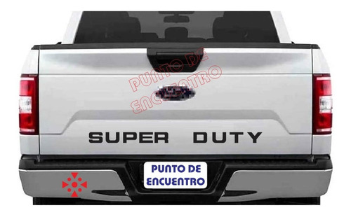 Stickers Letras Para Tapa Batea Ford Super Duty Pick Up