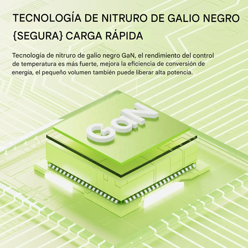 Cargador Carga Rápida 35w Con Cable Retractil Usb C Qc 3.0 Amarillo