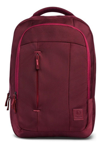 Backpack Cool Capital Zilker Wine Con Envío Gratis Color Bordó Diseño de la tela Poliéster