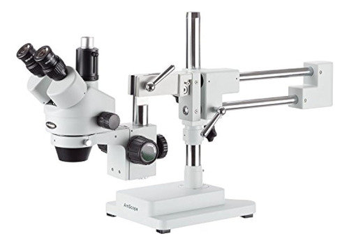 Microscopio Con Zoom Estéreo Trinocular Profesional Amscope