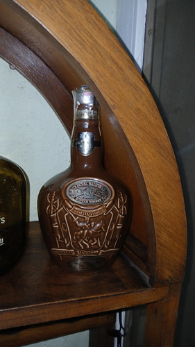 Botella Royal Salute Antigua Muestra Vacia Decorar Gh1 (Usado)