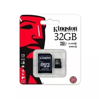 Memoria Kingston Micro Sd Hc De 32gb Clase 10 U1 Fhd