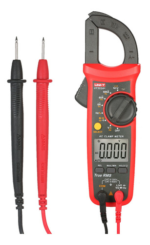 Pinza Amperimétrica Medidor Digital Probador 6000 Tester Uni