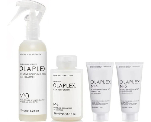 Olaplex Paso 0 + Paso 3 + Paso 4 + Paso 5