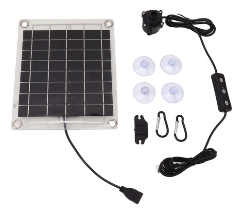 Kit De Bomba De Agua Solar De 20 W Con Función Sumergible