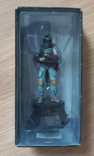 Miniatura Boba Fett Coleção Xadrez Star Wars Oficial Metal (Usado)