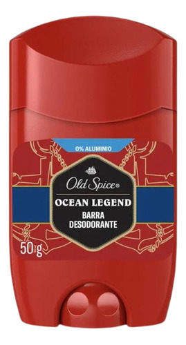 Desodorante Old Spice En Barra Ocean Legend 50 Gr