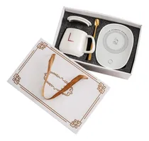 Comprar Taza Cerámica C\u002Fbase Calentadora Te Líquidos P\u002Foficina 220v