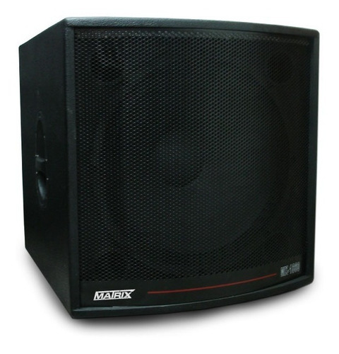 Matrix Bafle De Madera 18  Pulgadas 350 Watts Rms Mx-1860.