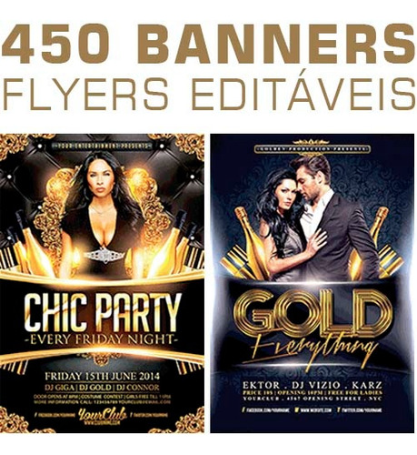 Artes Banners Flyers Editáveis Sublimação 450 Modelos Psd
