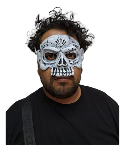 Máscara Antifaz Catrinas Y Catrin Mexicano Halloween Latex