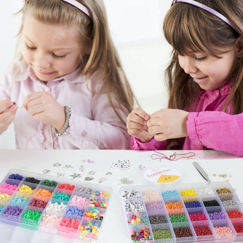 Kits Para Hacer Pulseras De Collar De Bricolaje 6000 Pcs