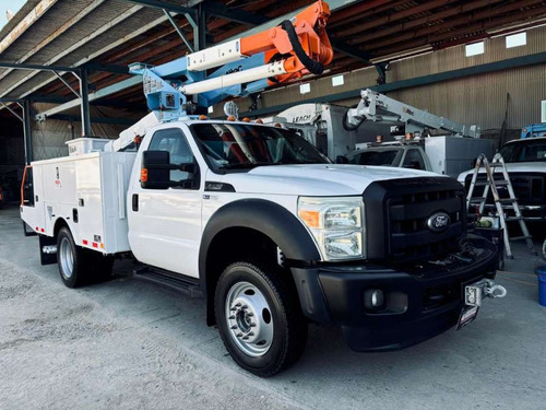 Camion Grua Canastilla 2011 Ford F550 De 13 M De Altura