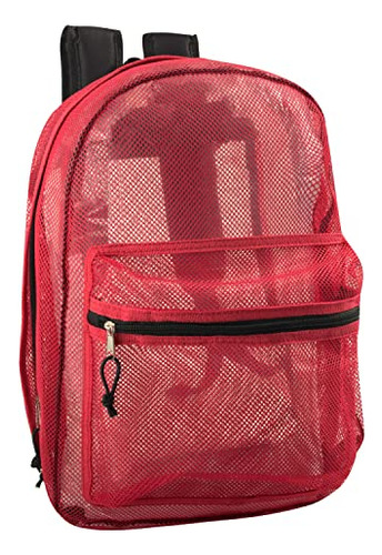 Mochilas De Malla Transparente Para Niños En Edad Escolar Y