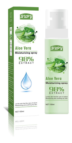 Agua Hidratante En Aerosol W Aloevera, 150 Ml, Refrescante Y