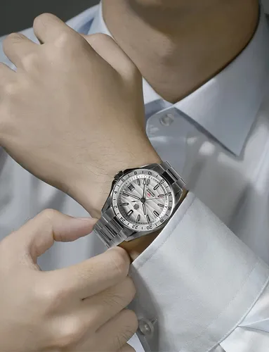 Reloj San Martin Para Hombre Sn0129 Nh34 Gmt, Relojes De De