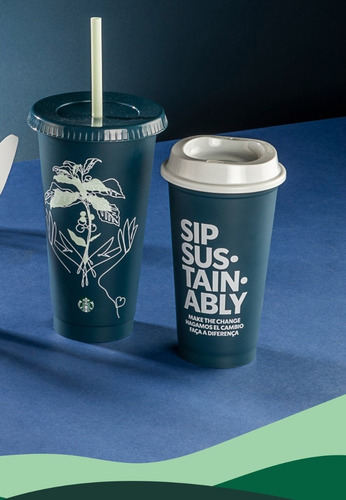 Starbucks Vaso Caliente Earth Day Dia De La Tierra