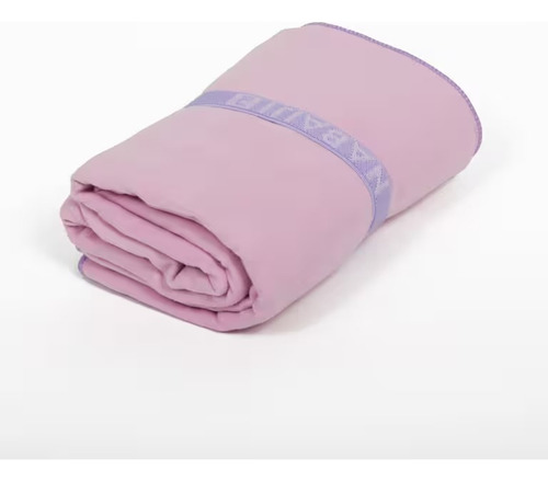 Toalla Microfibra Lila Talla G 80x130 Cm Lila Lisa Nabaiji
