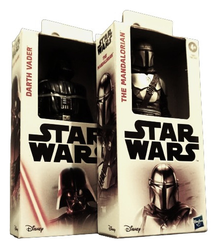 Star Wars - Set De 2 Figuras De La Saga The Mandalorian 5.5'