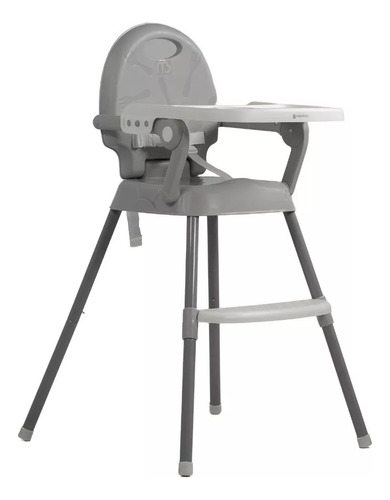 Silla Comer Bebé Mega Baby Doha 3 En 1 Convertible Booster Silla Convertible Gris