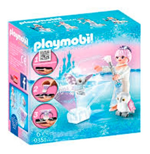 Playmobil Princesa Flor De Hielo 9351 Playmogram 3d