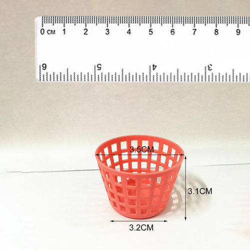 2 Cesta De Almacenamiento Para Casa De Muñecas 1/12, Modelo