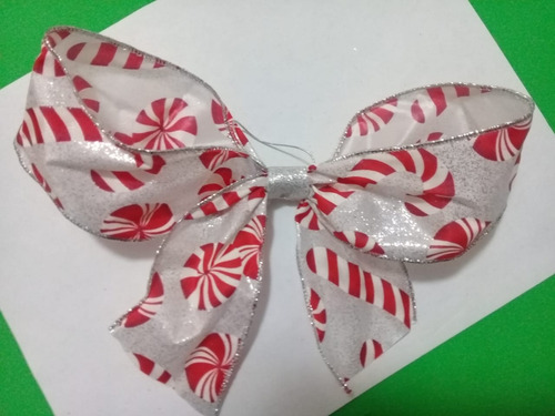 Imagen 3 de 3 de Moños Para Árbol De Navidad, Paquete De 12.
