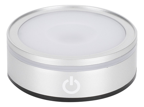 Base De Luz De Cristal Led Iluminación Táctil Esférica De Pl