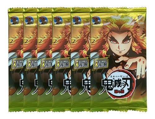 Sobre 5 Cartas Kimetsu No Yaiba Demon Slayer Regalo Perfecto