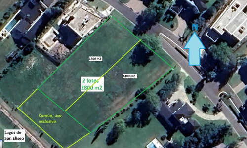 Muy Buen Lote En San Eliseo Golf, De 1400 M2 Mas Espacio Común De Uso Exclusivo, En Zona 1
