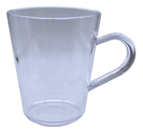 Taza Café Capucchino Poliestireno Cristal 200cc Set X 4