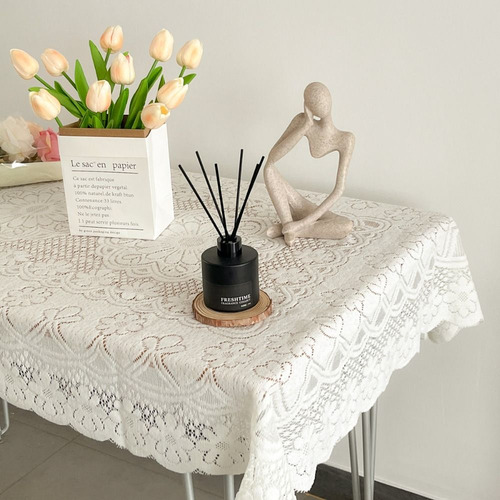Toalha De Mesa De Chá Quadrada Toalha De Mesa De Cor Sólida