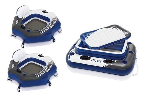 Intex River Run Connect - Flotador Inflable De Vinilo Durade