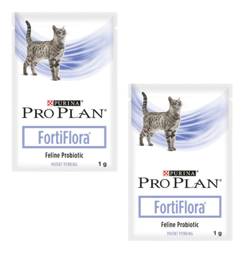 Fortiflora Para Gato Probioticos Purina 2 Sobres Y A