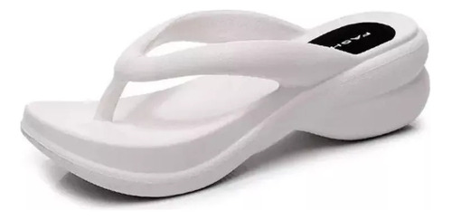 Elegantes Chanclas De Playa Con Plataforma