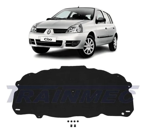Manta Capô Simples Clio 2003 A 2011 Presilha