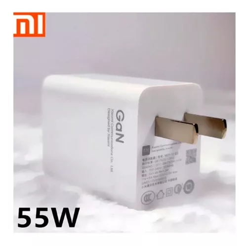 Cubo Cargador Tipo C Xiaomi 67w Carga Rápida